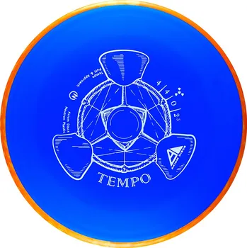 Disc golf Axiom Discs TEMPO Neutron Barva: Fialovo-limetková, Váha: 171 g