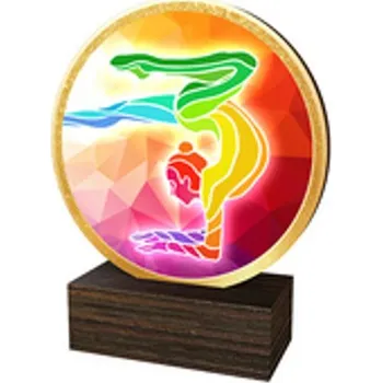 Poháry Bauer Dřevěná plaketa TFRW674 | Gymnastika