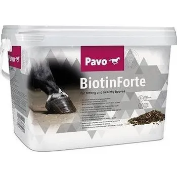 Krmivo pro koně Pavo Biotin forte NEW 3 kg + Pamlsky PAVO ZDARMA