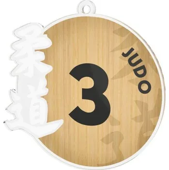 Poháry Bauer Akrylátová medaile MDA0020M92 | Bojová umění