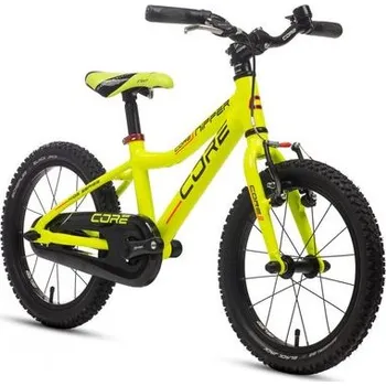 Dětské kolo Core Dětské kolo Core Nipper Al 16", torpédo (6.38kg) - žlutá, odlehčený, pláště Schwalbe BJ 2025