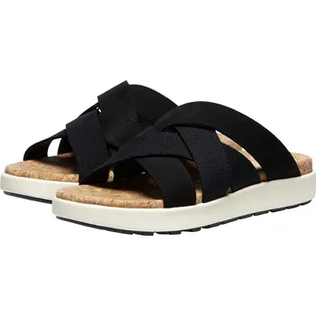 Dámské sandále pantofle dámské KEEN ELLE MIXED SLIDE WOMEN black/birch - 38,5