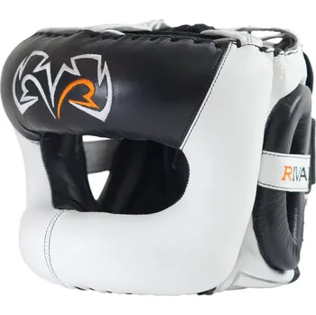 Chránič hlavy na box a bojový sport Boxerská helma Rival RHGFS3 Face-Saver Headgear Barva: Bílá, Velikost: S/M