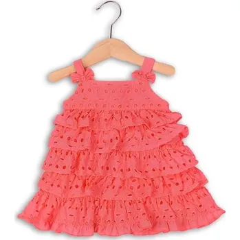 Kojenecké oblečení šaty letní a kalhotky, Minoti, LOVELY 7, růžová - 68/74 | 6-9m