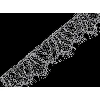 Krajka Francouzská krajka šíře 45 mm 3 metry - 1 Off White