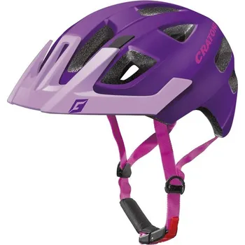 Cyklistická přilba CRATONI Dětská helma Cratoni Maxster Pro purple-pink matt - XS-S (46-51cm)