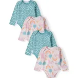 Body kojenecké 4pack, Minoti, 16mbaby 8, holka - 68/74 | 6-9m