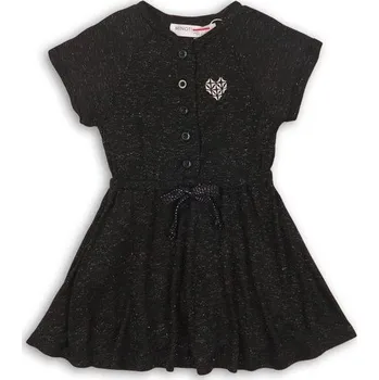 Kojenecké šaty Šaty dívčí, Minoti, SUPER 2, černá - 68/80 | 6-12m