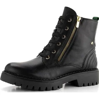 Dámské kozačky Pikolinos šněrovací kotník se zipem Aviles Black W6P-8560 - 37 | P680207