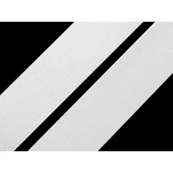 Zip Suchý zip háček + plyš šíře 38 mm METRÁŽ - bílá