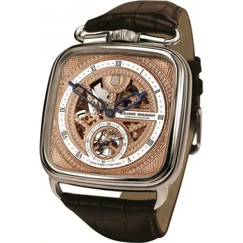 Hodinky Alexander Shorokhoff Fedor Dostoevsky Unique AS.FD.S4-W + 5 let záruka a dárek ZDARMA