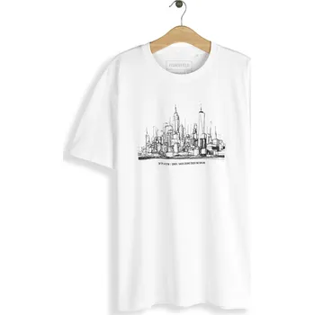 Pánské tričko GATE Bavlněné tričko s potiskem L 525-0288/10