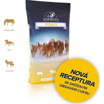 Krmivo pro hospodářské zvíře Energy's Pony NOVÁ RECEPTURA 25 kg