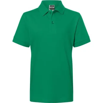 Chlapecké tričko James & Nicholson (Daiber) Dětská polokošile JN070k - Irská zelená | XL