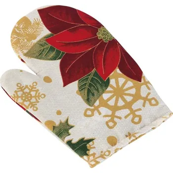 Chňapka Vánoční chňapka - chňapka 28x18 cm vánoční hvězda