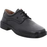 Polobotky pánské černé Josef Seibel kožené Talcott na široké chodidlo - 46