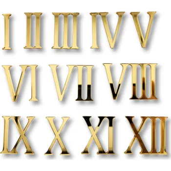 Zrcadlová čísla - Římské zlaté 40 mm - Andrea140