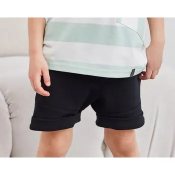 Chlapecké kraťasy Bavlněné kraťasy All for kids černé - 152/158