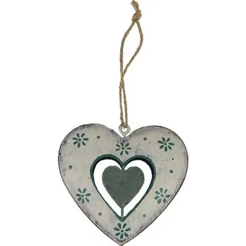 Vánoce Srdce k zavěšení K2455-01