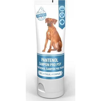 Kosmetika pro psa Topvet Šampon s panthenolem pro psy 200ml