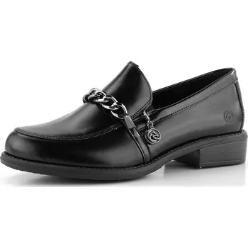 Dámské polobotky Remonte černé polobotky na podpatku D0F03-01 - 41 | P677495