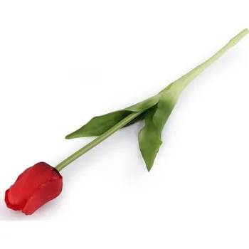 umělá květina Umělý tulipán 46 cm - 5 červená