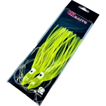 Umělá nástraha LK Baits Návazec Chobotnice Yellow/Žlutý - 8/0 16cm