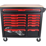 Dílenský vozík s nářadím MECHANIC TROLLEY TITAN 1559, 13 šuplíků, 1559 ks nářadí