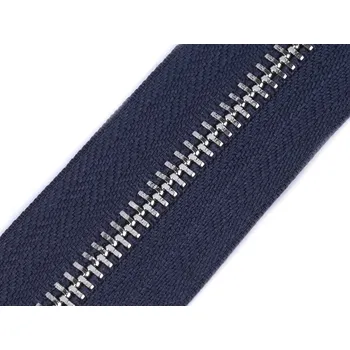 Zip Zip kovový šíře 5 mm metráž - 330 modrá tmavá