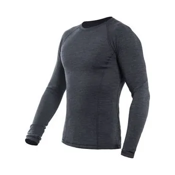 Sensor Triko Sensor DR Merino Bold anthracite gray