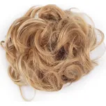 Příčesek drdol na gumičce - 1 blond melír