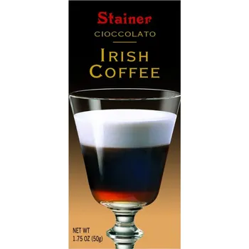 Čokoláda Stainer čokoláda mléčná 45% s irskou kávou (Irish Coffee) 50g