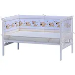 Scarlett Mantinel do postýlky 4-dílný Japy béžová 210x40cm