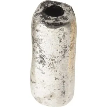 Přívěsek Nunn Design korálek trubička 8,5x3,5 mm postříbřený