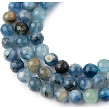 Náhrdelník Korálky z minerálu Kyanit 8 mm
