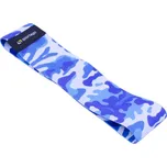 Textilní odporová guma Sportago, L - odpor do 90 Kg - Modrá kamufláž
