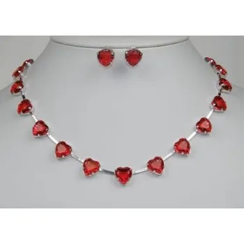 Souprava šperků Soupravy bižuterie - Exklusivní bižuterie - 6801-0093+5802-0009 - S05 - Světle zelená - stříbro