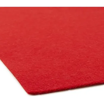 Obklad Filc / plsť dekorativní 3mm tmavě červená