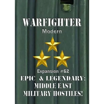 Desková hra Dan Verseen Games Warfighter Modern - Epic & Legendary: Middle-East Military Hostlies
