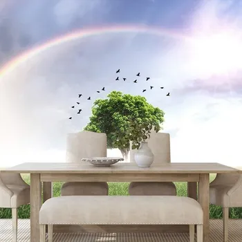 Tapeta Dovido Tapeta osamělý strom na louce