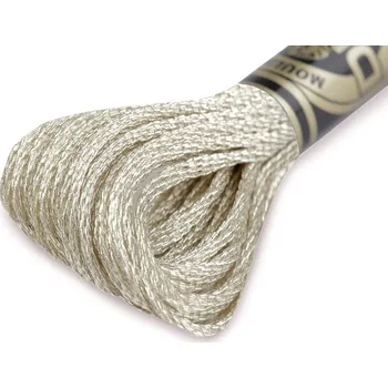 Galanterie Vyšívací příze DMC Mouliné Light Effects - E168 Wax Yellow