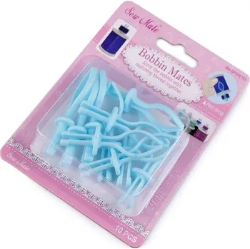 umělá květina Plastový držák cívek - modrá světlá