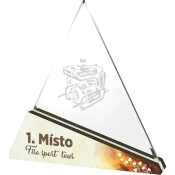 Poháry Bauer Akrylátová trofej APLA008M04 | Hasiči