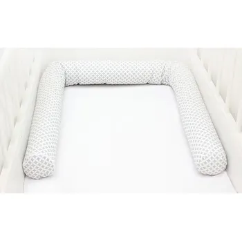 Příslušenství pro dětskou postel a kolébku Scamp mantinel do postýlky válec (PickGrey) - 150 cm