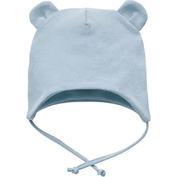 Kojenecká čepice PINOKIO Čepička zavazovací Lovely Day BabyBlue - 50