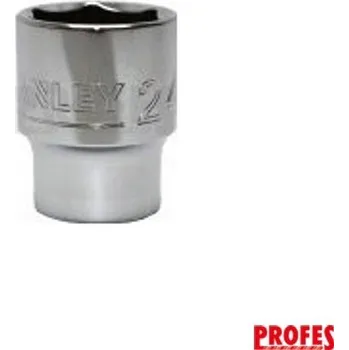 Ruční nářadí STANLEY Hlavice metrická, šestihranná, 1/2", 22 mm,STMT72947-8B