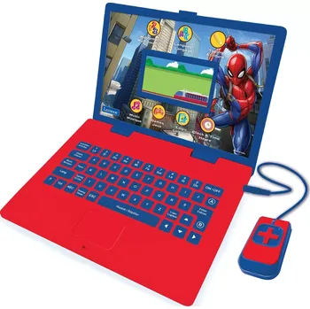 Výuková hračka Lexibook Francouzsko-anglický notebook 130 aktivit Spider-Man