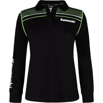 Dámské tričko Kawasaki Dámské sportovní polo s dlouhými rukávy - S