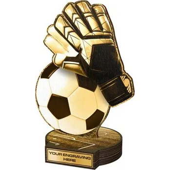 Poháry Bauer Dřevěná plaketa RWR104 | Fotbal