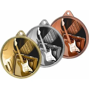 Poháry Bauer Kovová medaile MDLR001M104 | Hudba